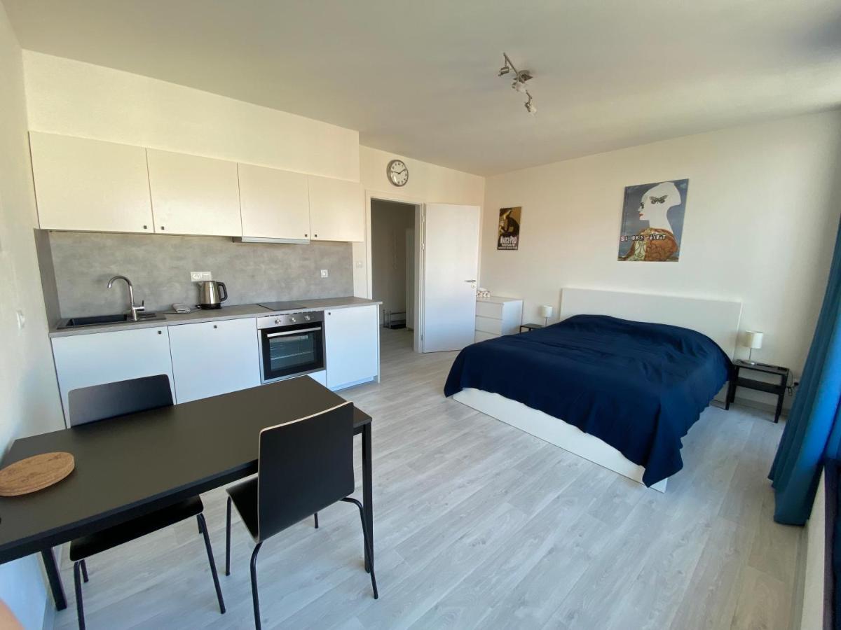 Cozy Studio With Garage In The City Center Plzeň Exterior foto